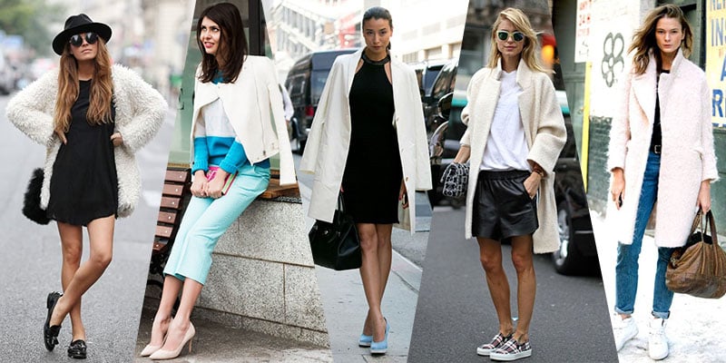 5 Ways To Wear A White Jacket This Winter