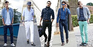 Men's Guide to Wearing Chambray - The Trend Spotter