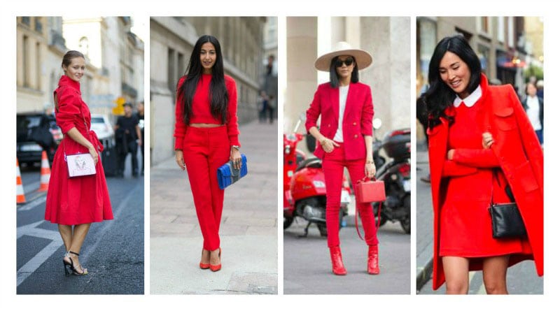 How to Wear the Red All Over Trend‏