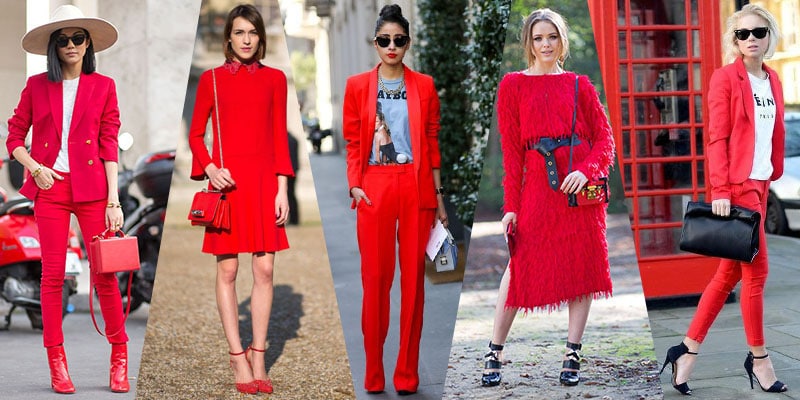 How to Wear the Red All Over Trend‏