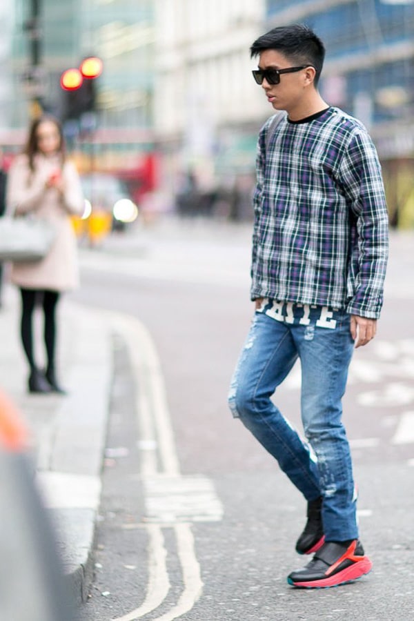 The Best Street Style at London Menswear 2015 Collections