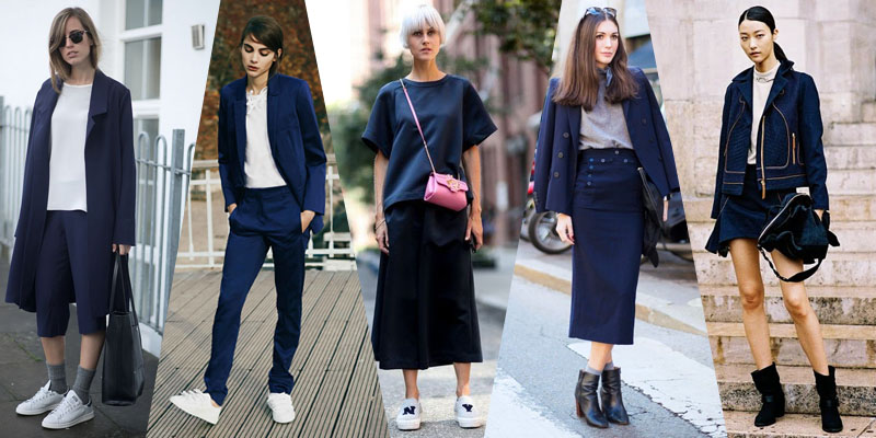 Cool Ways to Rock the Navy Trend This Season‏