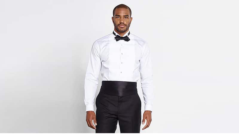 formal dress for men black