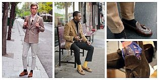 can you wear loafers with socks        
        <figure class=