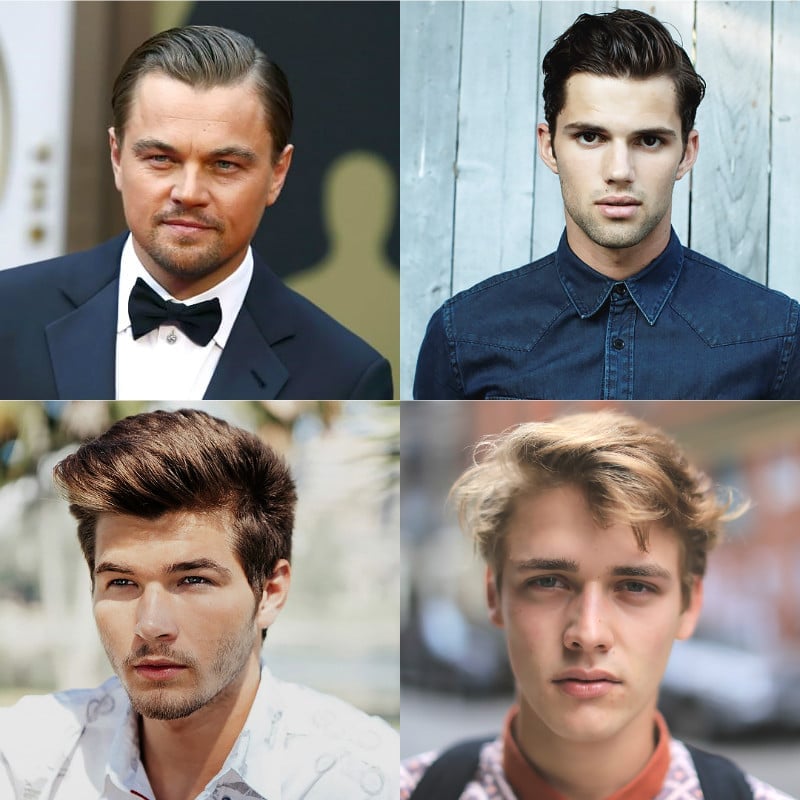 Hairstyles For Long Face Men - Best Men's Haircuts For Oblong Face Shape -  Crew Cut, Buzz Cut, Fade Haircuts, Undercut, Side Part, Comb Over, Short  Brush Up, Spiky Hair | Long