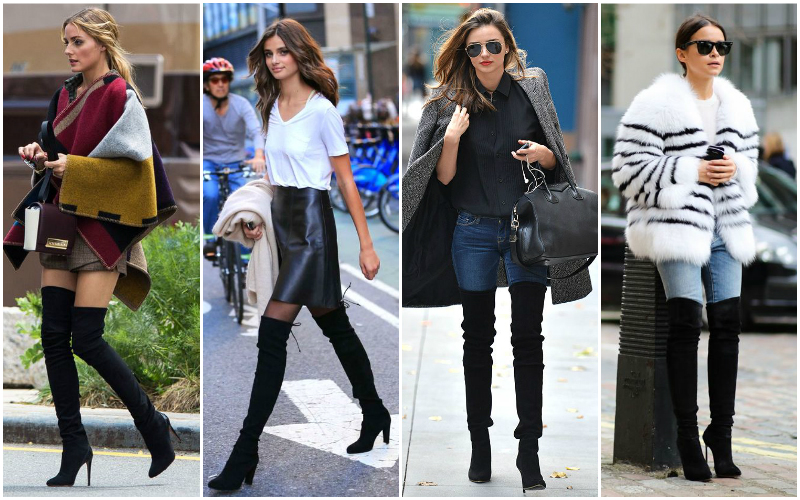 over the knee boot outfits