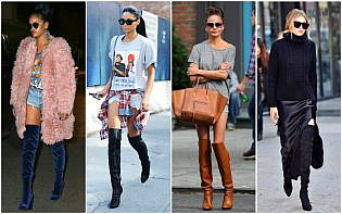 7 Types of Over-the-Knee Boots to Wear