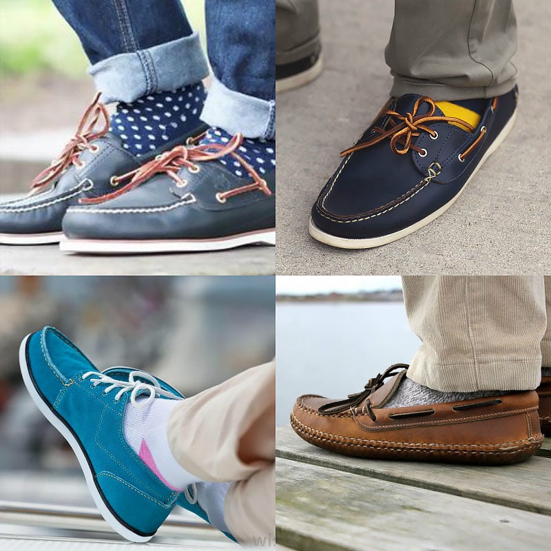 boat shoes without socks