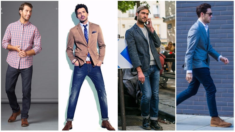 men business casual jeans