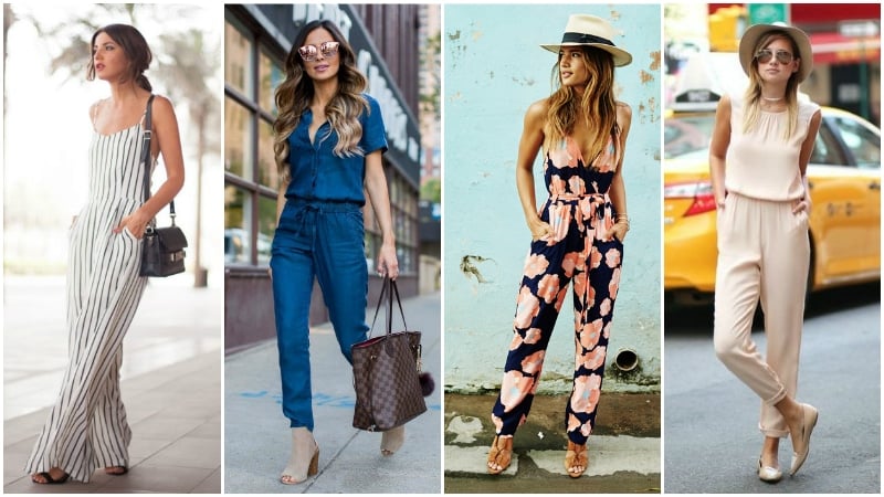 jumpsuit with flat shoes