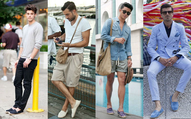 summer men's shoes types