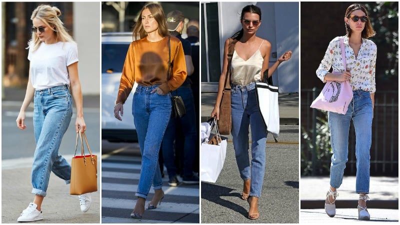 mid rise jeans outfits