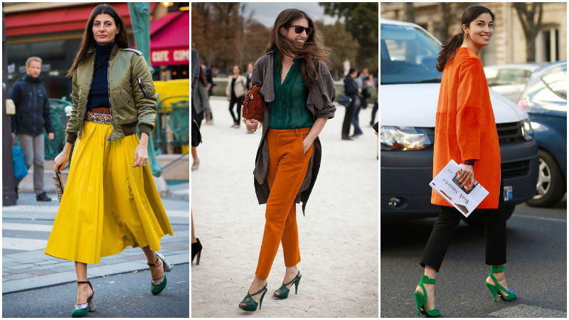 outfits that go with green shoes