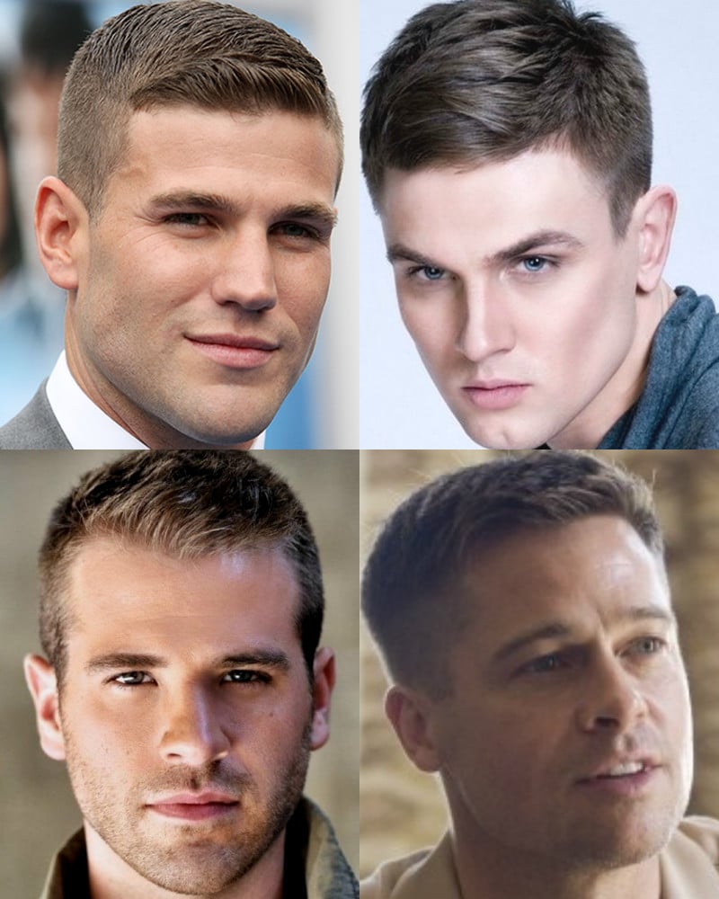 37 Cute Men&#039;s Hairstyle Short Back And Sides for Oval Face