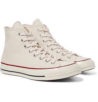 white low ankle converse