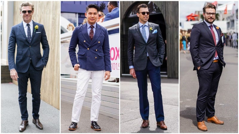casual shoes that go with suits