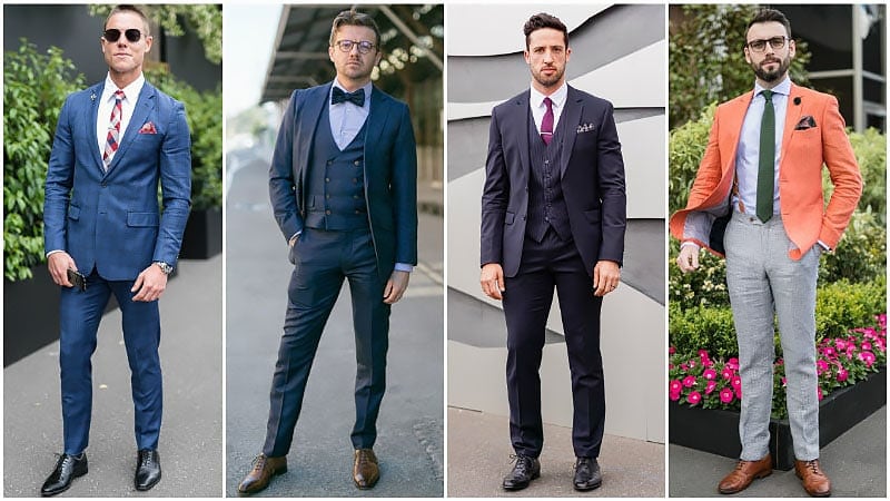casual shoes to wear with a suit