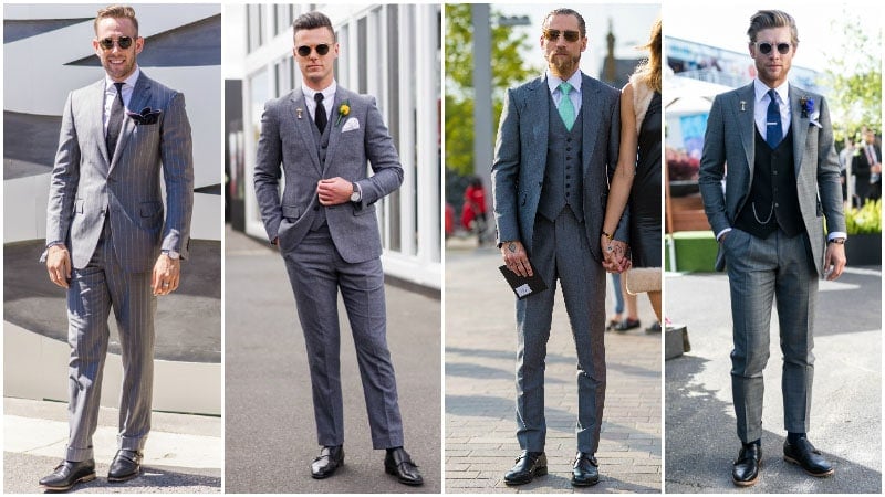 casual shoes to wear with a suit