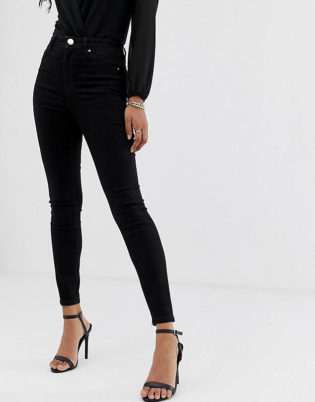 black skinny jeans and heels outfits