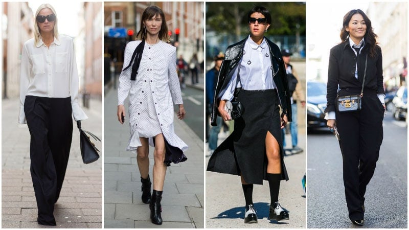 10 Chic Black and White Outfit Ideas You Will Love - The Trend Spotter