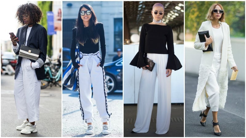 black and white outfits casual
