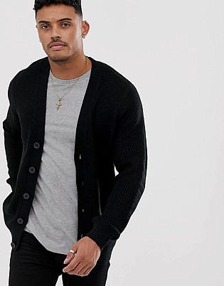 navy blue cardigan outfit mens