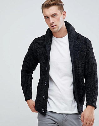 navy blue cardigan outfit mens