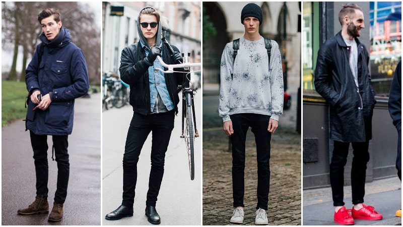 What to Wear with Black Jeans (Men's 