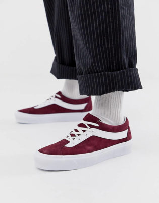 vans authentic red outfit