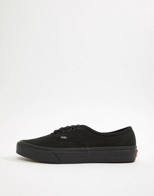 vans classic black sneakers