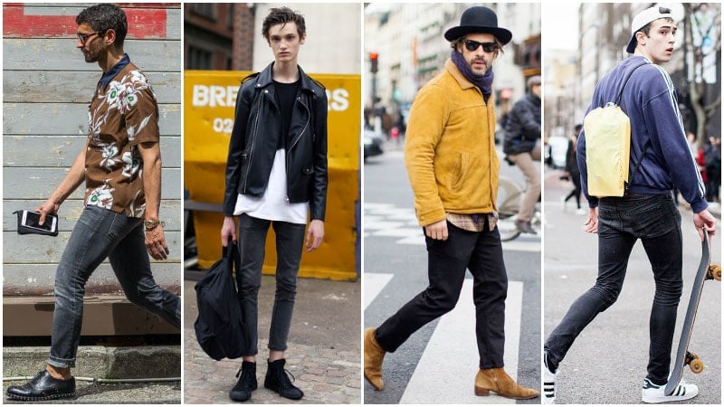 What to Wear with Black Jeans (Men's 