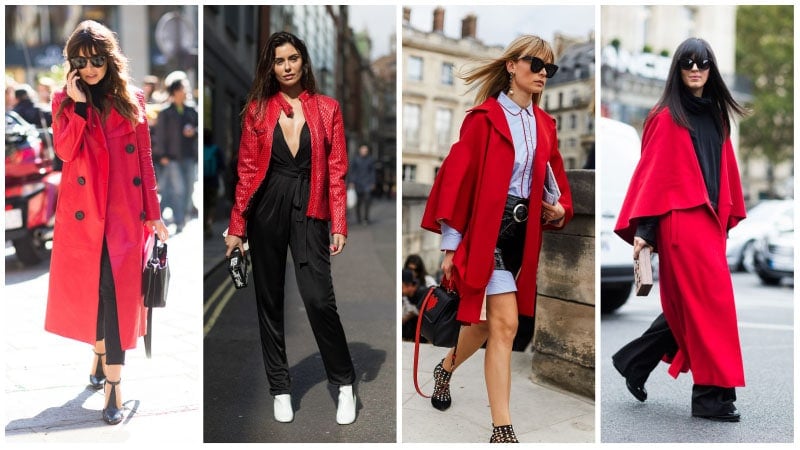 How to Wear Red (This Season's Hottest 