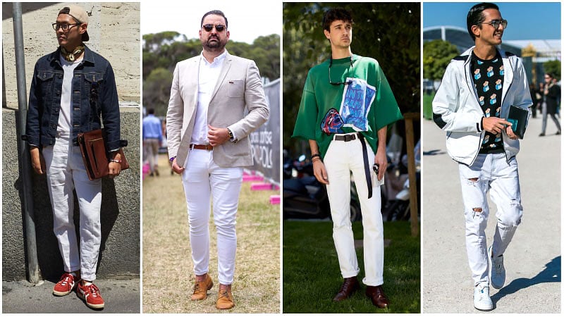 What to Wear with White Jeans (Men's Style Guide) - The Trend Spotter