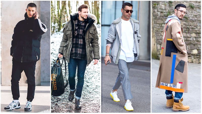 modern men's casual wear