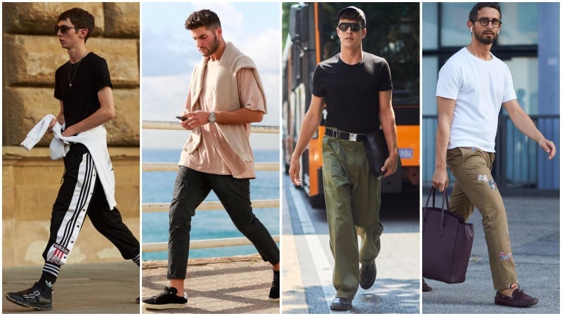 clean casual men's style