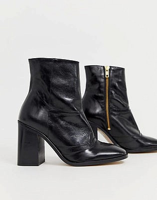 black suede pixie boots