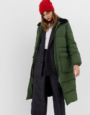 maxi bubble coat