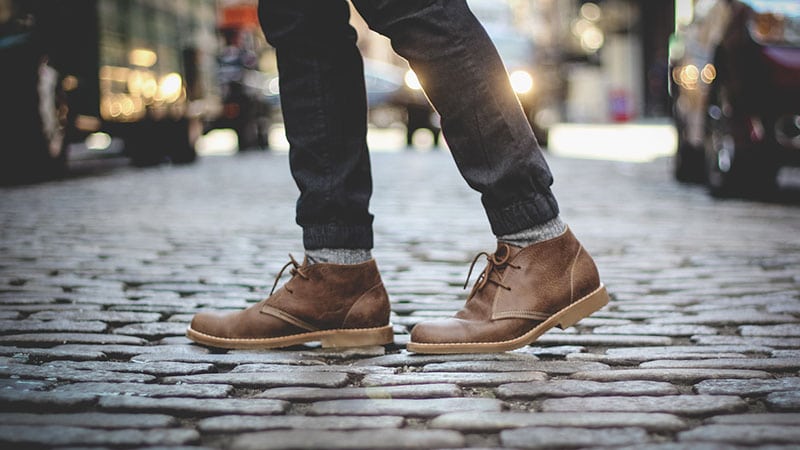 men's richdale leather chukka boots