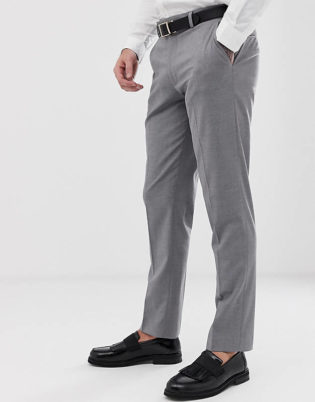 gray slacks outfit