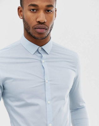 Buy Park Avenue Dark Grey Super Slim Fit Polyester Blend Trouser at  Amazonin