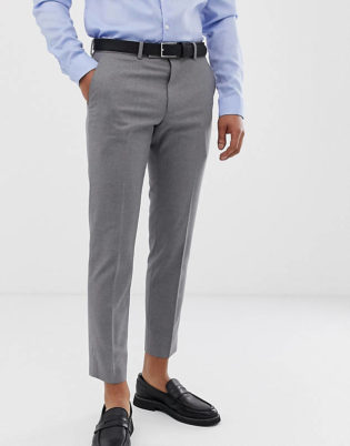 gray slacks outfit