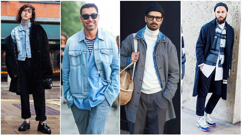 Jean Jacket Outfits For Men | Denim Jacket Outfits – LIFESTYLE BY PS