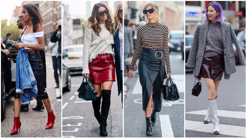 skirt outfits with boots