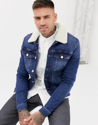 jeans shirt with jacket