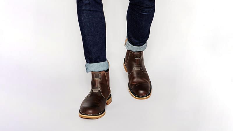 blue jeans timberland boots