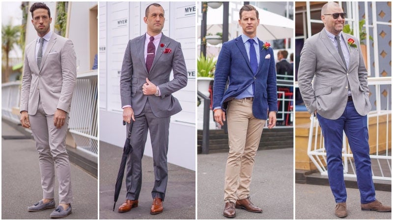 summer races outfits mens