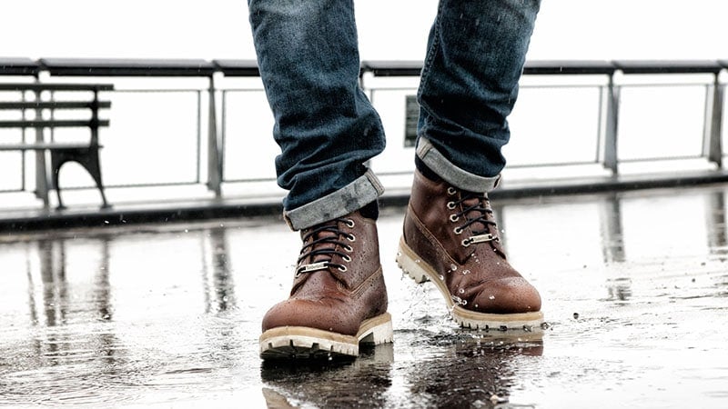 mens casual boots for jeans