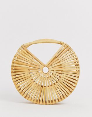 Asos Design Bamboo Circle Bag