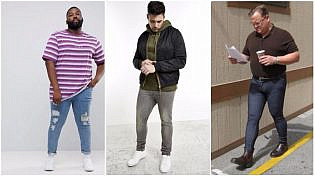 How to Wear Skinny Jeans | A Guide for Big Guys - The Trend Spotter