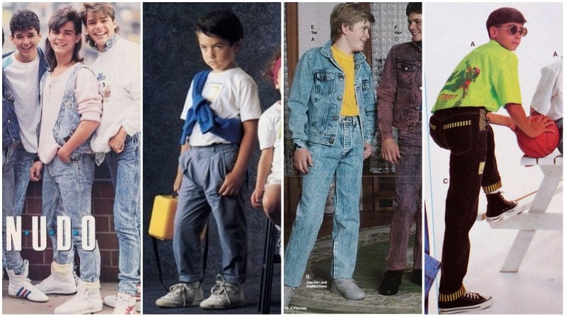 1980s Fashion For Teenage Boys